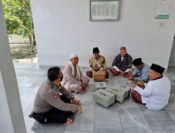 Anggota Polsek Kramatwatu Melaksanakan Sambang Desa dan Silahturahmi kepada Ketua Dkm Mesjid AL-ITTIHAD