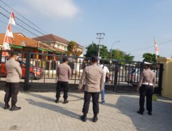 Polsek Kramatwatu Polresta Serkot Gelar Sispam Mako, Antisipasi Gangguan Terhadap Mako Polsek