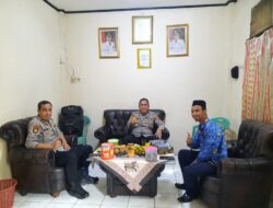 Pererat Silaturahmi, Kapolsek Kasemen Polres Serkot Sambang di Kantor Kelurahan Kasunyatan