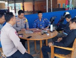 Jalin Kemitraan Kepada Warga Binaan Polsek Waringinkurung Polresta Serkot Dengan Humanis Laksanakan Sambang