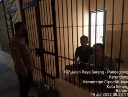 Piket KA SPKT, Cek Ruang Tahanan di Rutan Polsek Cipocok Jaya Polresta Serkot