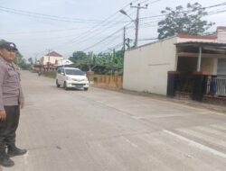 Laksanakan Pengaturan Pagi Hari Anggota Polsek Pabuaran Polresta Serkot Antisipasi Kemacetan