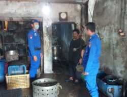 Personel Satpolairud Polresta Serkot Sambang Jalin Silaturahmi di PD Rizki Samudra