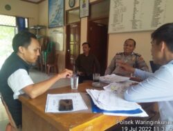 Jaga Sinergritas Polri Dengan Perangkat Desa, Bhabinkamtibmas Sambang Ke Kantor Desa
