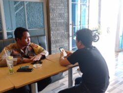 Jalin Silahturahmi Dan Komunikasi Lewat Sambang Tokoh Pemuda Bhabinkamtibmas Ini Sampaikan Pesan Kamtibmas