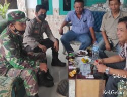 Bhabin Polsek Cipocok Jaya Polresta Serkot Sambang ke Rumah Ketua RT