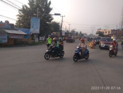 Pelayanan Anggota Lantas Polsek Cipocok Jaya Polresta Serkot Pengaturan Lalulintas di TL Antisipasi Kemacetan