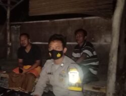 Bhabinkamtibmas Sambang di Pos Ronda Link. Keradenan RT 10/03 Kel. Kasunyatan