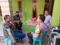 Bhabinkamtibmas Polsek Kasemen Sambangi Warganya di Kampung Margaluyu