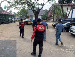 Cegah Aksi Tawuran Antar Pelajar Personel Polresta Serkot Patroli di Sekolah