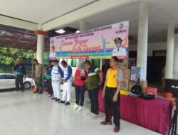 Kapolsek Curug Polresta Serkot dan Anggota Lakukan Giat Olahraga Bersama