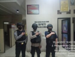 Jaga Kesiapan Personel Polsek Ciomas Polresta Serkot Sispam Mako