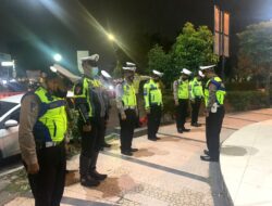 Antisipasi Kepadatan Pada Malam Hari, Satlantas Polresta Serkot Gatur