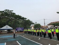 Memulai Kegiatan Pagi Hari, Satlantas Polresta Serkot Lakukan Apel Pagi