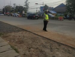 Pengaturan Pagi Lalulintas Polsek Cipocok Jaya Polresta Serkot Antisipasi Kemacetan