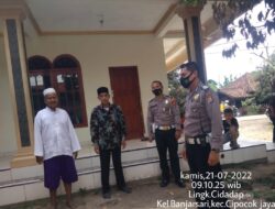 Anggota Polsek Cipocok Jaya Polresta Serkot Sowan Sesepuh