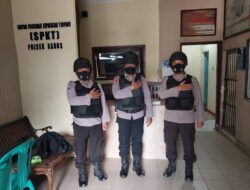 Anggota Polsek Baros Polresta Serkot Lakukan Sispam Mako