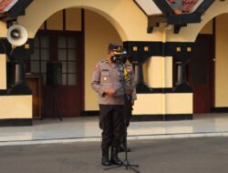 Kabagops Polresta Serkot Pimpin Apel Pagi di Hari Kamis.