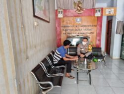 Bhabinkamtibmas Polsek Kramatwatu Polresta Serkot Silahturahmi Kepada Tokoh Pemuda Kp.Sindang Kasih
