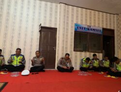 Satlantas Polresta Serkot Awali Giat Pagi Dengan Baca Asmaul Husna
