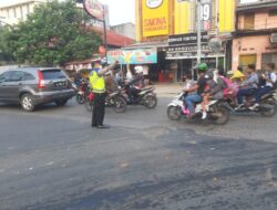 Pengaturan Lalulintas Di Simpang Kebaharan Polsek Serang Polresta Serkot Upaya Harkamtibcarlantas