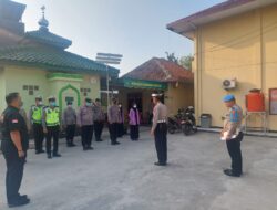 Personel Polsek Serang Polresta Serkot Gelar Apel Pagi Dan Persiapan Pelaksanaan Tugas