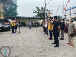 Apel Pagi Personel di Polsek Cipocok Jaya Polresta Serkot Dipimpin Pawas.