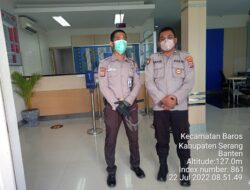 Pengamanan Obyek Vital Bank BJB Oleh Anggota Polsek Baros Polresta Serkot