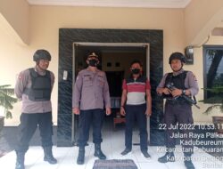 Polsek Pabuaran Polresta Serkot Lakukan Sispam Mako Antisipasi Gangguan Keamanan