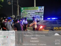 Polsek Kramatwatu Polresta Serkot Lakukan Patroli Dialogis Sambangi Remaja Berikan Edukasi Antisipasi Tawuran