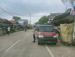 Polsek Ciomas Polresta Serkot Lakukan Pengaturan Lalulintas