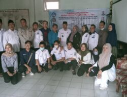 Bhabinkamtibmas Polsek Kramatwatu Polresta Serkot Sambang Kantor Desa, Kepala Desa Pejaten