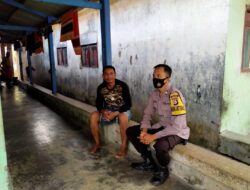 Sampaikan Pesan Kamtibmas, Bhabinkamtibmas Polsek Kasemen Polresta Serkot Rutin Gelar Patroli Dialogis