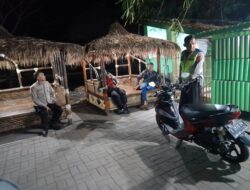 Anggota Polsek Serang Polresta Serkot, Ngopi Bareng Bersama warga Terondol