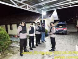 Giat Sispam Mako, Personel Piket Polsek Ciomas Polresta Serkot Meningkatkan Kewaspadaan dan Keamanan