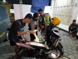 Tekan Kejahatan Curanmor, Personel Polsek Serang Polresta Serkot Patroli.