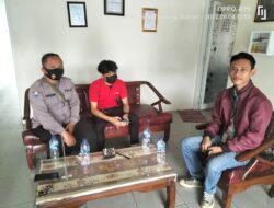 Bhabinkamtibmas Polsek Baros Polresta Serkot Melakukan Sambang Bersama Pengurus SPBU Sukamanah – Baros.