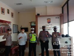 Polsek Cipocok Jaya Polresta Serkot Tingkatkan Sispam Markas Cegah Gangguan Kamtibmas Di Makopolsek.