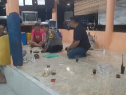 Patroli Malam Polsek Serang Polresta Serkot Cegah Kejahatan Jalanan di Pemukiman Warga.