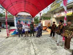 Kompak, Bhabinkamtibmas Polsek Ciomas Polresta Serkot Dan Babinsa Pengamanan Santunan Anak Yatim