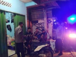 Patroli Malam Hari, Polsek Ciomas Polresta Serkot Beri Himbauan Kepada Remaja