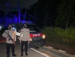 Cek Wilayah Perbatasan, Polsek Ciomas Polresta Serkot Patroli Perbatasan