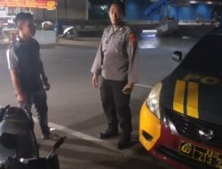 Patroli di Sekitar Royal di Lakukan Personel Polsek Serang Polresta Serkot Cegah Aksi Tawuan