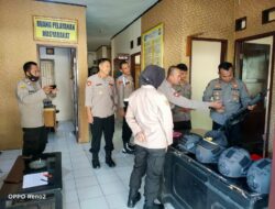 Kasipropam Polsek Cipocok Jaya Polresta Serkot Kontrol Tahanan Dan Ruang Tahanan Serta Antisipasi Tahanan Melarikan Diri