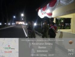 Demi menjaga situasi Kamtibmas tetap aman dan kondusif, unit Patroli kijang 904 Satuan Samapta Polresta serkot melaksanakan Patroli Blue Light di wilayah kota serang