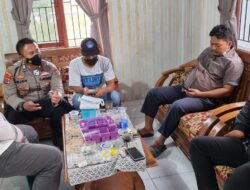 Polsek Kramatwatu Polresta Serang Gelar Anjangsana Dengan Kepala Desa Terate Beserta Beberapa Warganya