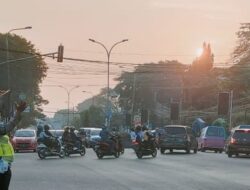 Satlantas Polresta Serang Kota Gelar Gatur Pagi Bentuk Sinergritas Kepada Masyarakat