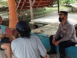Kanit Samapta Polsek Ciomas Polresta Serang Sampaikan Amanat Guna Ciptakan Keamanan