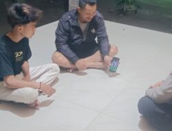 Anggota Polsek Walantaka Polresta Serang Sampaikan Amanat Pada Warga Upaya Cegah Gangguan Kamtibmas