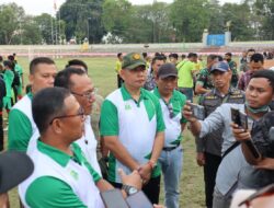 Kapolresta Serang Hadiri Piala Kasad Liga Santri PSSI 2022